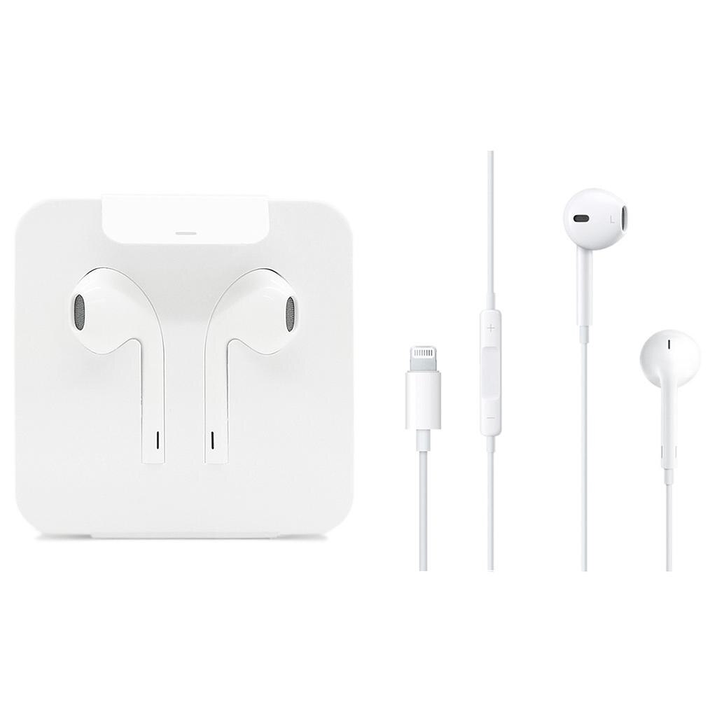 Casti audio EarPods pentru Apple MMTN2AM/A iPhone 7 / 7+ / 8 /8+ / X, alb