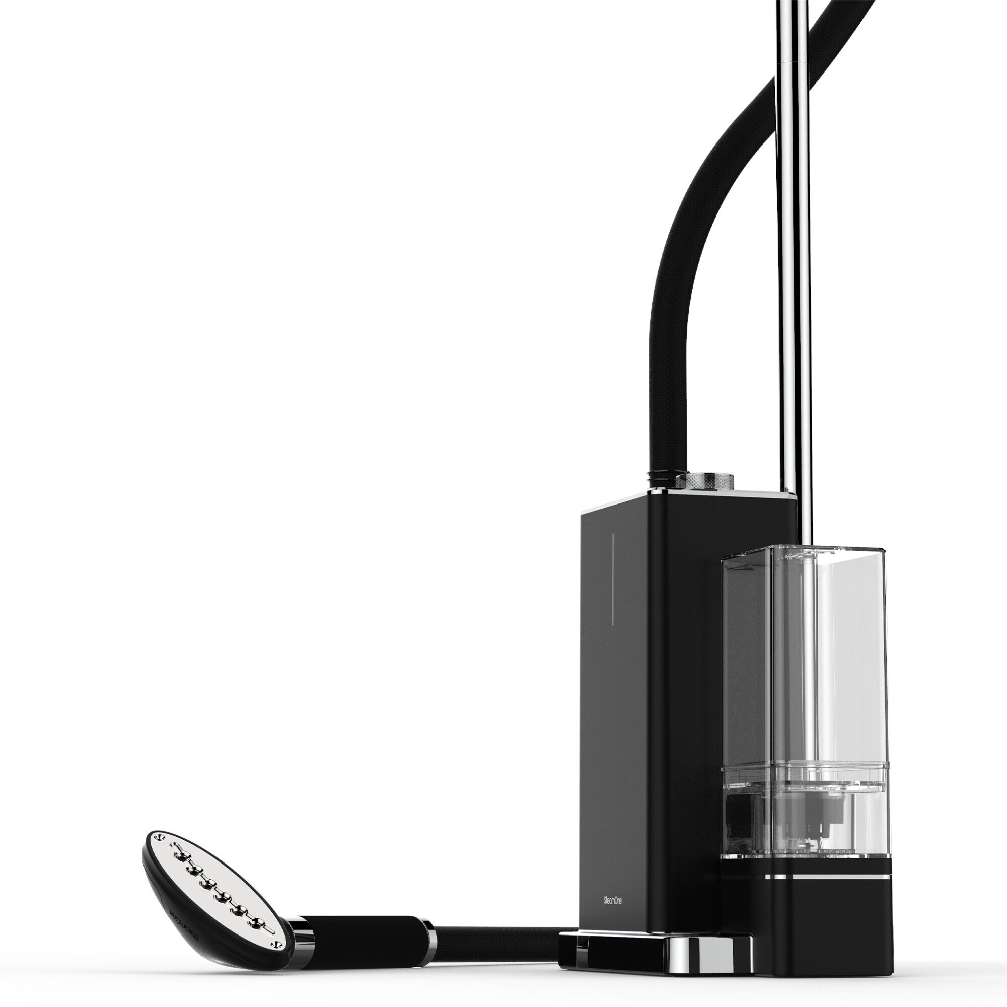 Aparat de calcat vertical 2000W 1.2 litri STEAM ONE L.26.8 l.16.8 H.34 negru