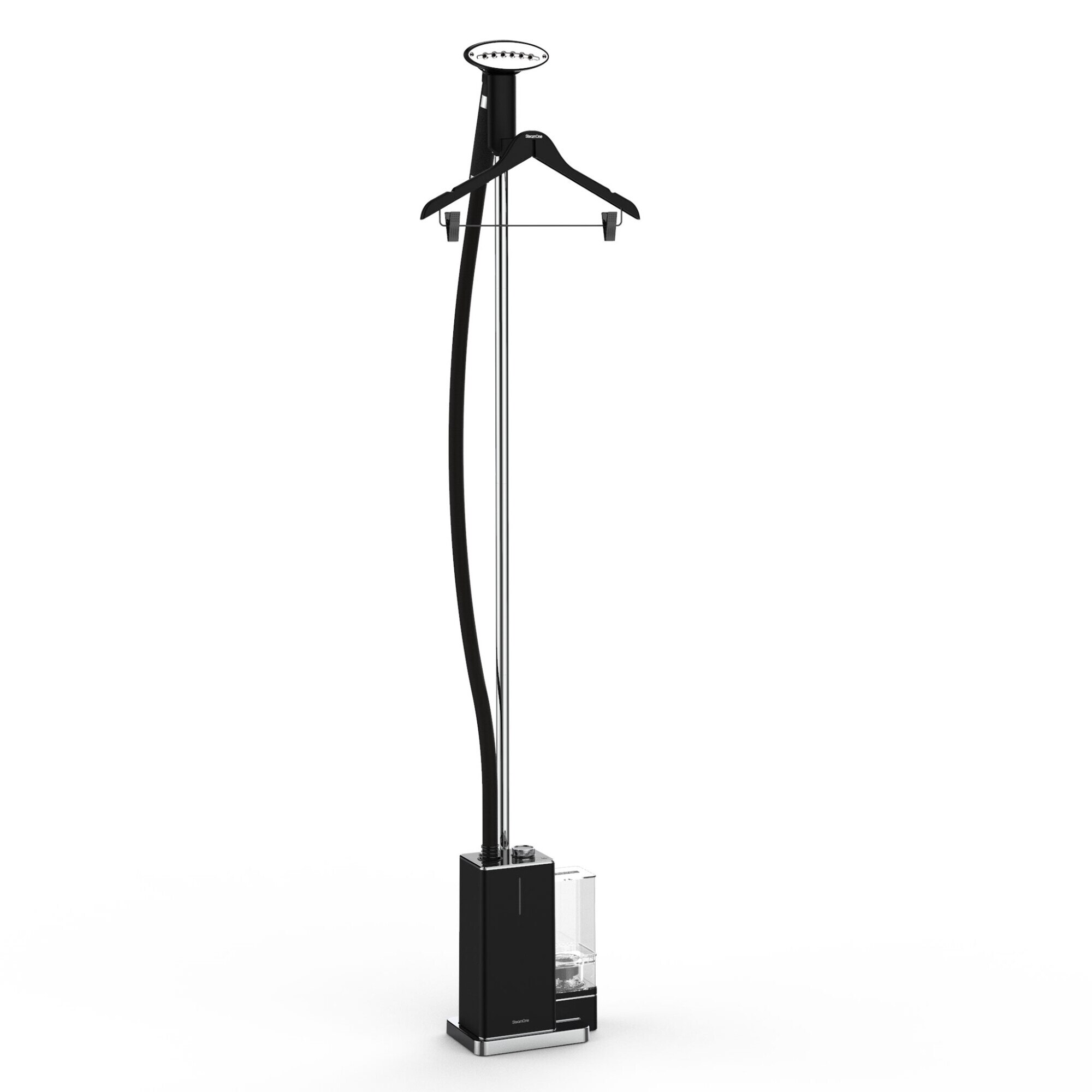 Aparat de calcat vertical 2000W 1.2 litri STEAM ONE L.26.8 l.16.8 H.34 negru