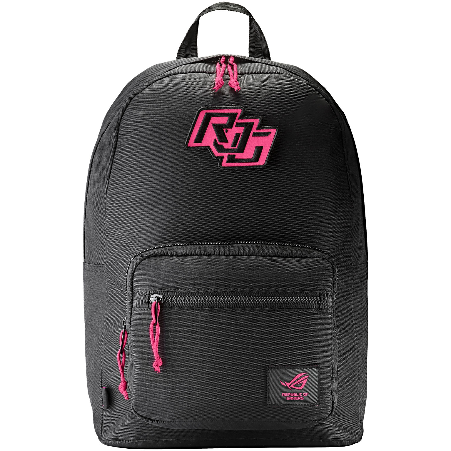 Rucsac laptop gaming ASUS ROG Ranger BP1503G, rezistenta la apa si la zgarieturi, 15.6", Negru Electro Punk