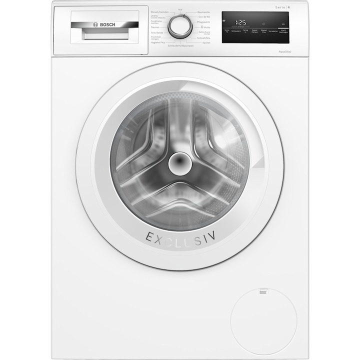 Masina de spalat rufe frontala BOSCH Serie 4 WAN28K93, 8 kg, clasa A, 1400 rpm, alb