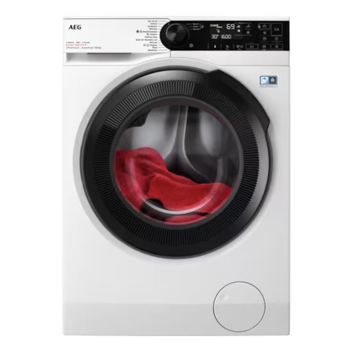 Masina de spalat cu uscator AEG LWR85165A, AutoDose, Clasa energetica D, Spalare 10 kg, Uscare 6 kg, 1600 rpm, WiFi, Alb