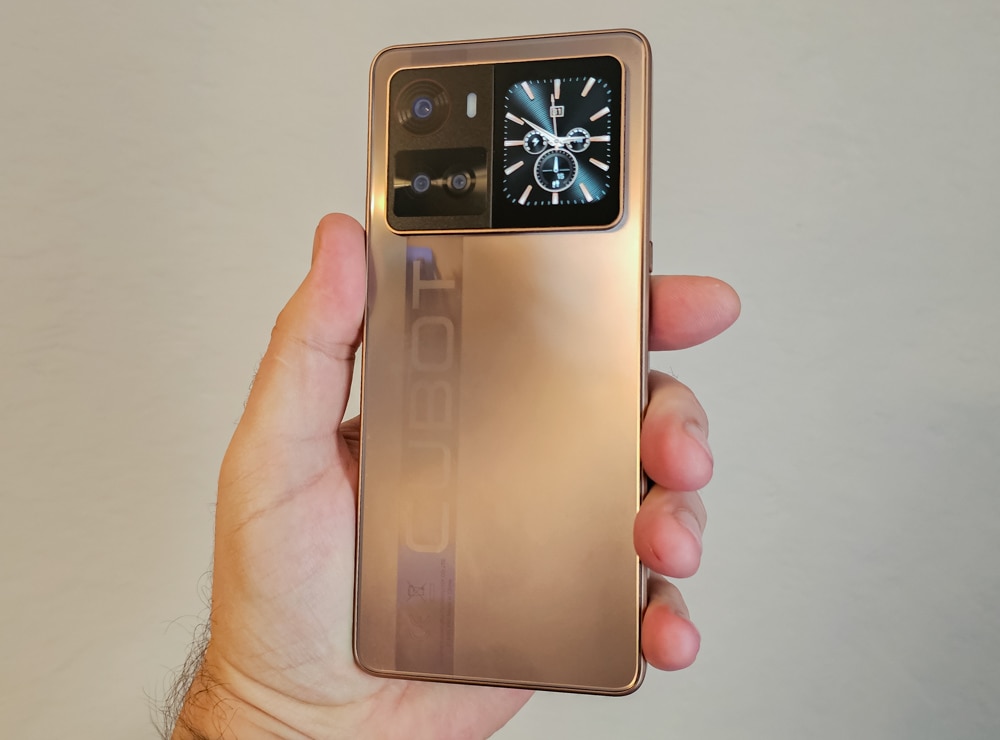 Telefon mobil CUBOT Note60, Android 15 16GB RAM + 128GB ROM, camera 48MP, display 7,2'', baterie 7000mAh, Dual SIM 4G, impermeabil IP68/IP69K, Negru