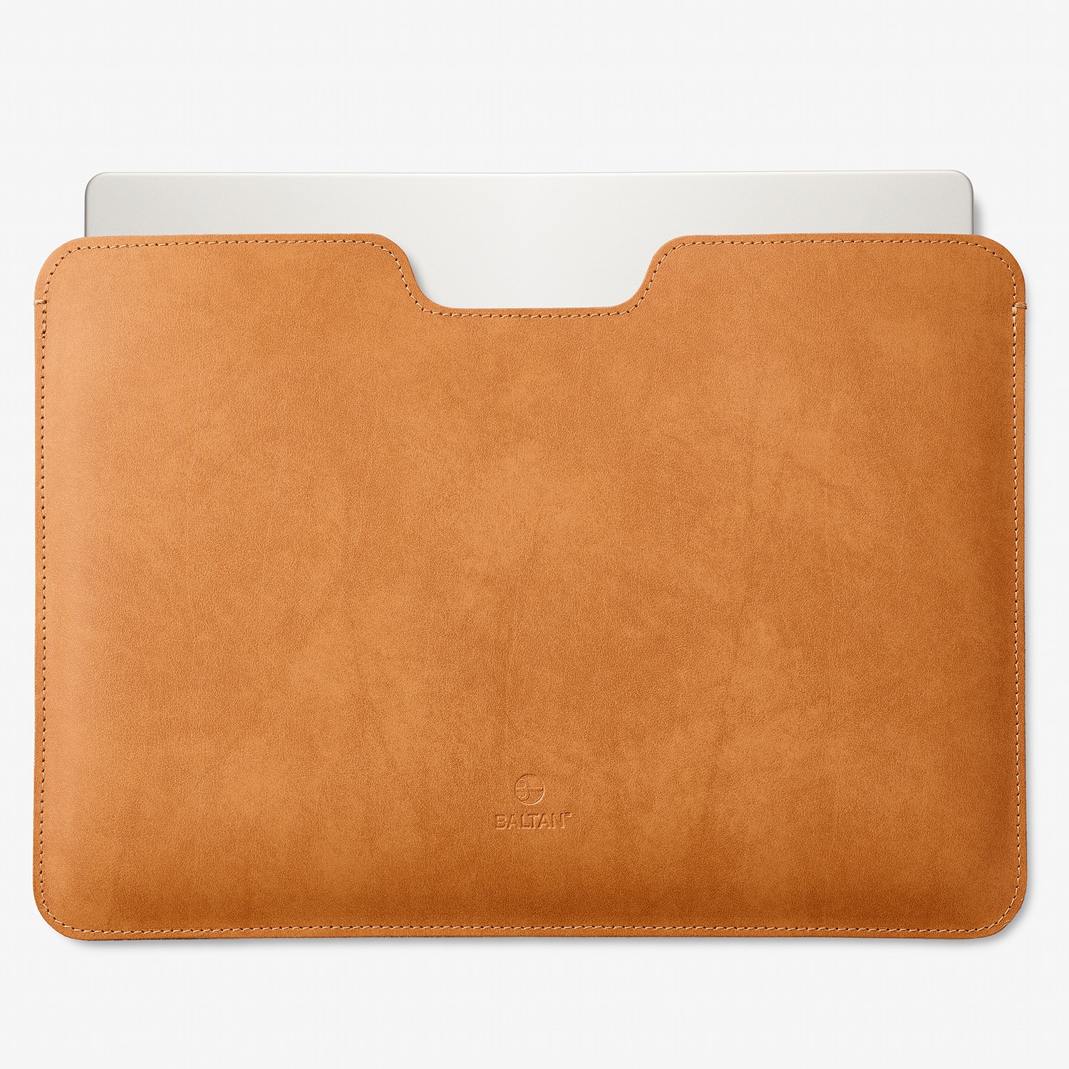 Husa pentru MacBook 13 PRO Baltan Razor 13 inch din piele naturala premium rezistenta la apa, maro