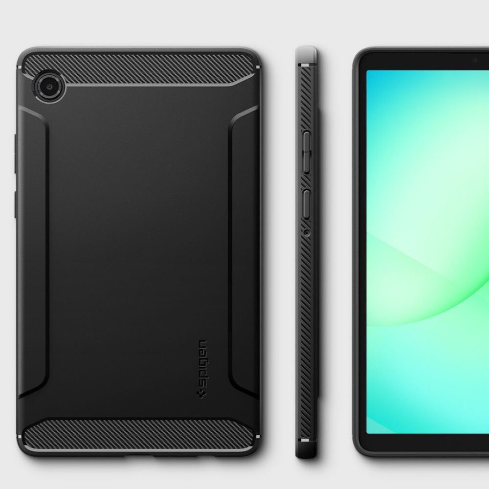Husa pentru Samsung Galaxy Tab A11 - Spigen Rugged Armor - Matte Black