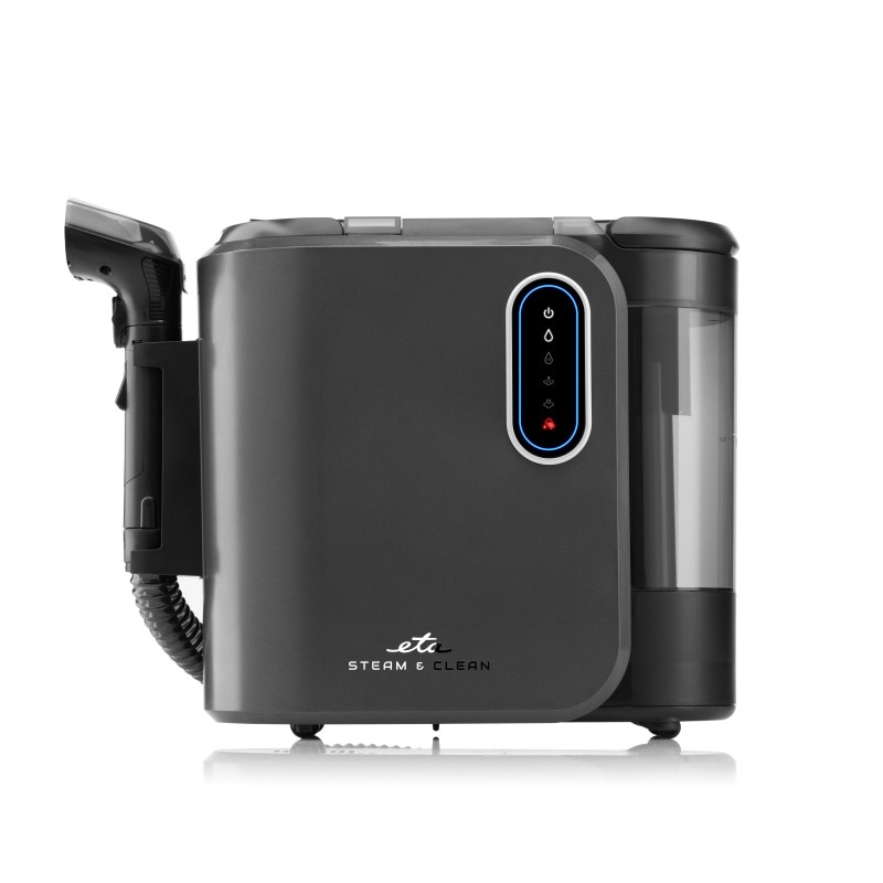 Aspirator cu abur si spalare ETA Steam&Clean 7214 90000, 2000 W, 1.3 litri, 4 moduri de curatare, LED, negru