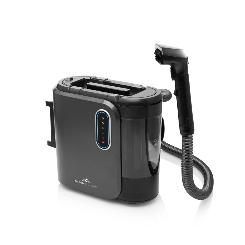 Aspirator cu abur si spalare ETA Steam&Clean 7214 90000, 2000 W, 1.3 litri, 4 moduri de curatare, LED, negru