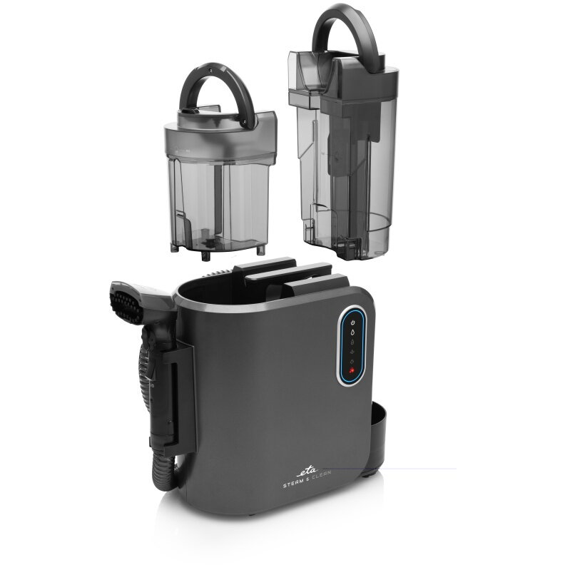 Aspirator cu abur si spalare ETA Steam&Clean 7214 90000, 2000 W, 1.3 litri, 4 moduri de curatare, LED, negru