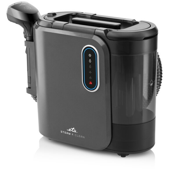 Aspirator cu abur si spalare ETA Steam&Clean 7214 90000, 2000 W, 1.3 litri, 4 moduri de curatare, LED, negru