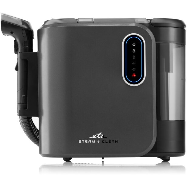 Aspirator cu abur si spalare ETA Steam&Clean 7214 90000, 2000 W, 1.3 litri, 4 moduri de curatare, LED, negru
