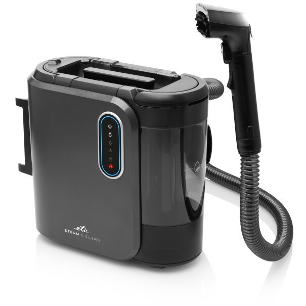 Aspirator cu abur si spalare ETA Steam&Clean 7214 90000, 2000 W, 1.3 litri, 4 moduri de curatare, LED, negru