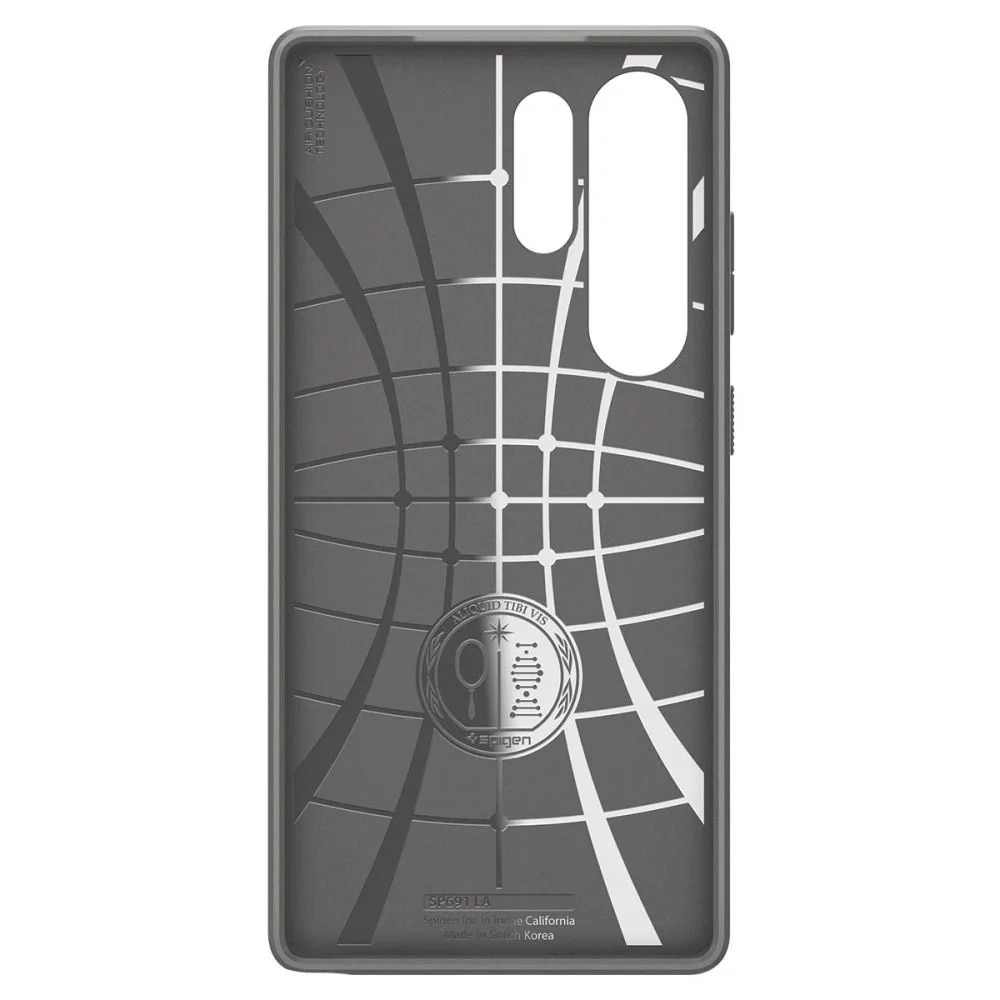 Carcasa Spigen Liquid Air compatibila cu Samsung Galaxy S25 Ultra Marble Gray