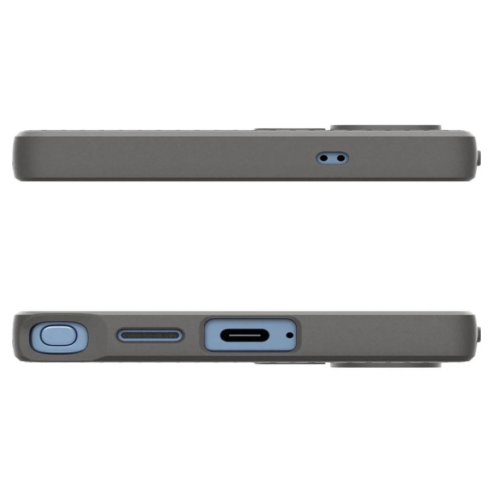 Carcasa Spigen Liquid Air compatibila cu Samsung Galaxy S25 Ultra Marble Gray