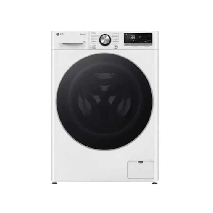 Masina de spalat rufe LG F2WR7091, 9 kg, 1200 rpm, alb, 85x60x47,5cm