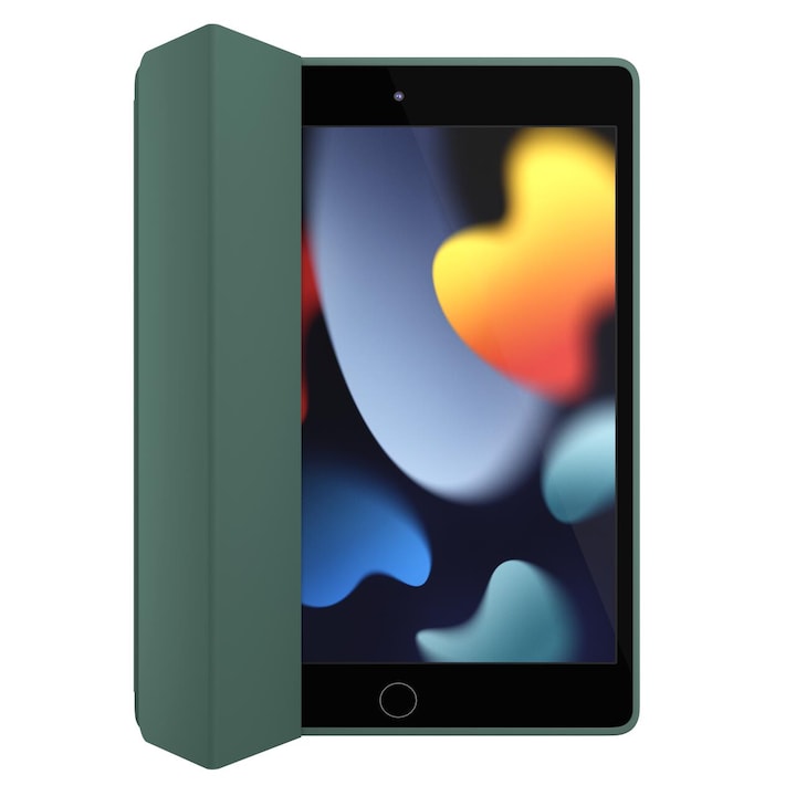 Husa de protectie Next One Rollcase pentru iPad 10.2inch, Leaf Green