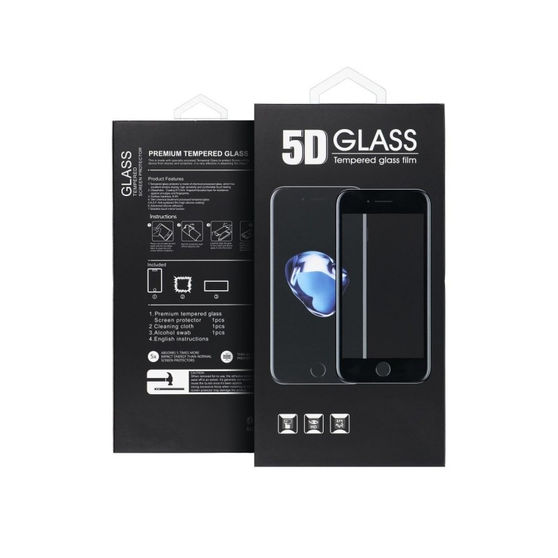 Folie Sticla Securizata Upzz Full Glue 5d, Compatibila Cu Samsung Galaxy A15 4G / 5G, Dreapta, Case Friendly