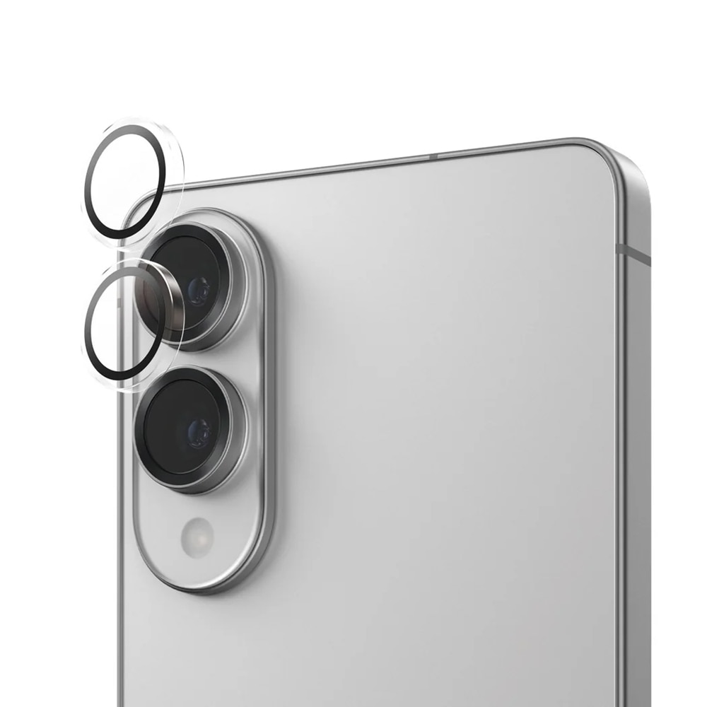 Folie protectie camera foto TECH-PROTECT Camring Fit compatibila cu Samsung Galaxy S25 Edge Clear