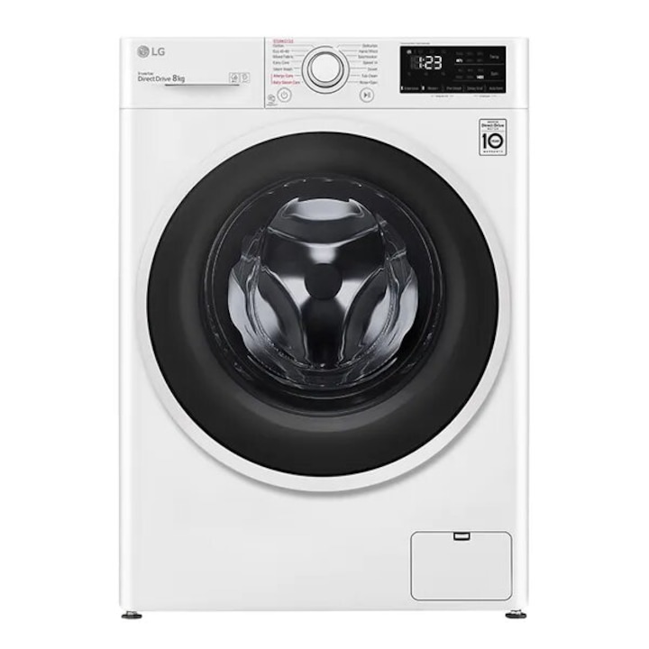 Masina de Spalat Rufe Frontala LG F4WV3S8AIDD, 8kg, 1400rpm, Clasa B, Alb
