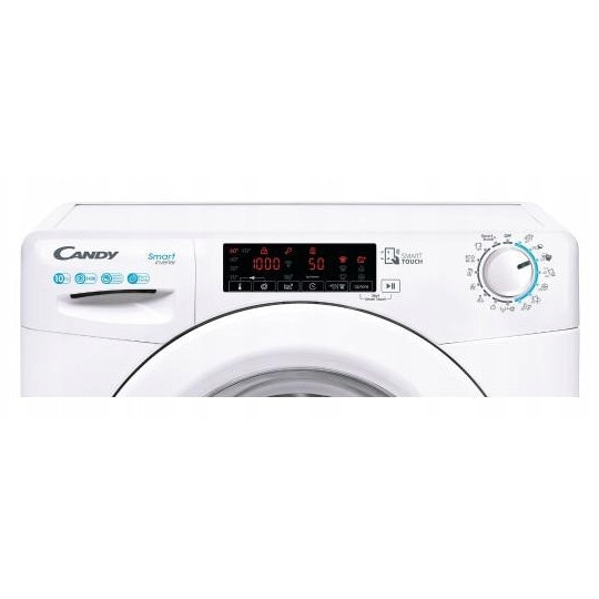 Masina de spalat rufe Candy CS 1410TXME/1-S, 10 kg, 1400 rpm, alb, 58x60x85 cm