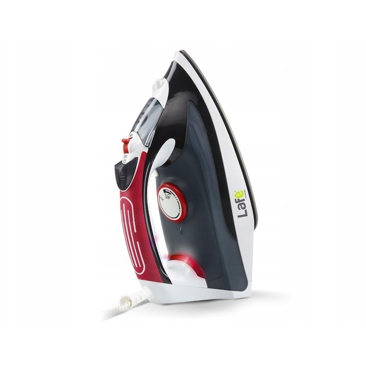 Fier de calcat Lafe LAF02B, 2200W, Negru/Rosu