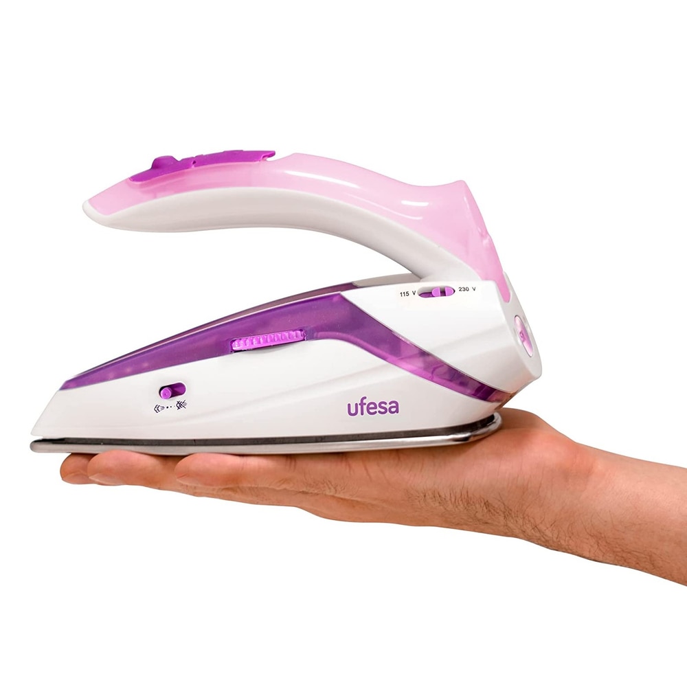 Fier de Calcat de Voiaj Ufesa Perfect Trip 1100W White Purple