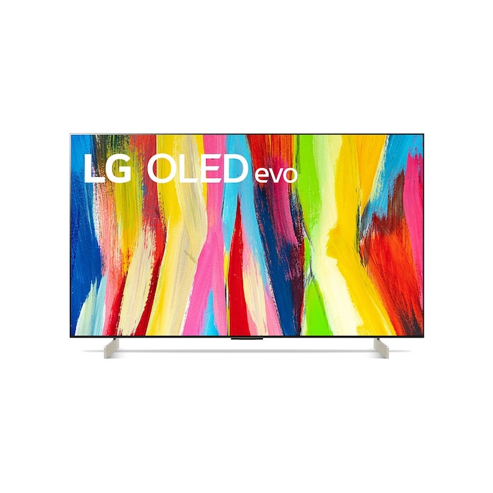 Televizor OLED LG OLED42C29LB, Smart TV, 4K UHD, HDR, 107 cm, negru