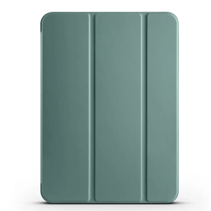 Husa Smart Cover TELGORBCS, verde padure, 10.9inch, pentru iPad Air 4/5/6, cu inchidere magnetica