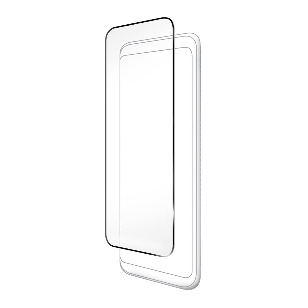 Folie sticla securizata 9D compatibila Samsung Galaxy A22 5G / A14 5G, scut de sticla 9H margine la margine, rama neagra Transparent Transparenta