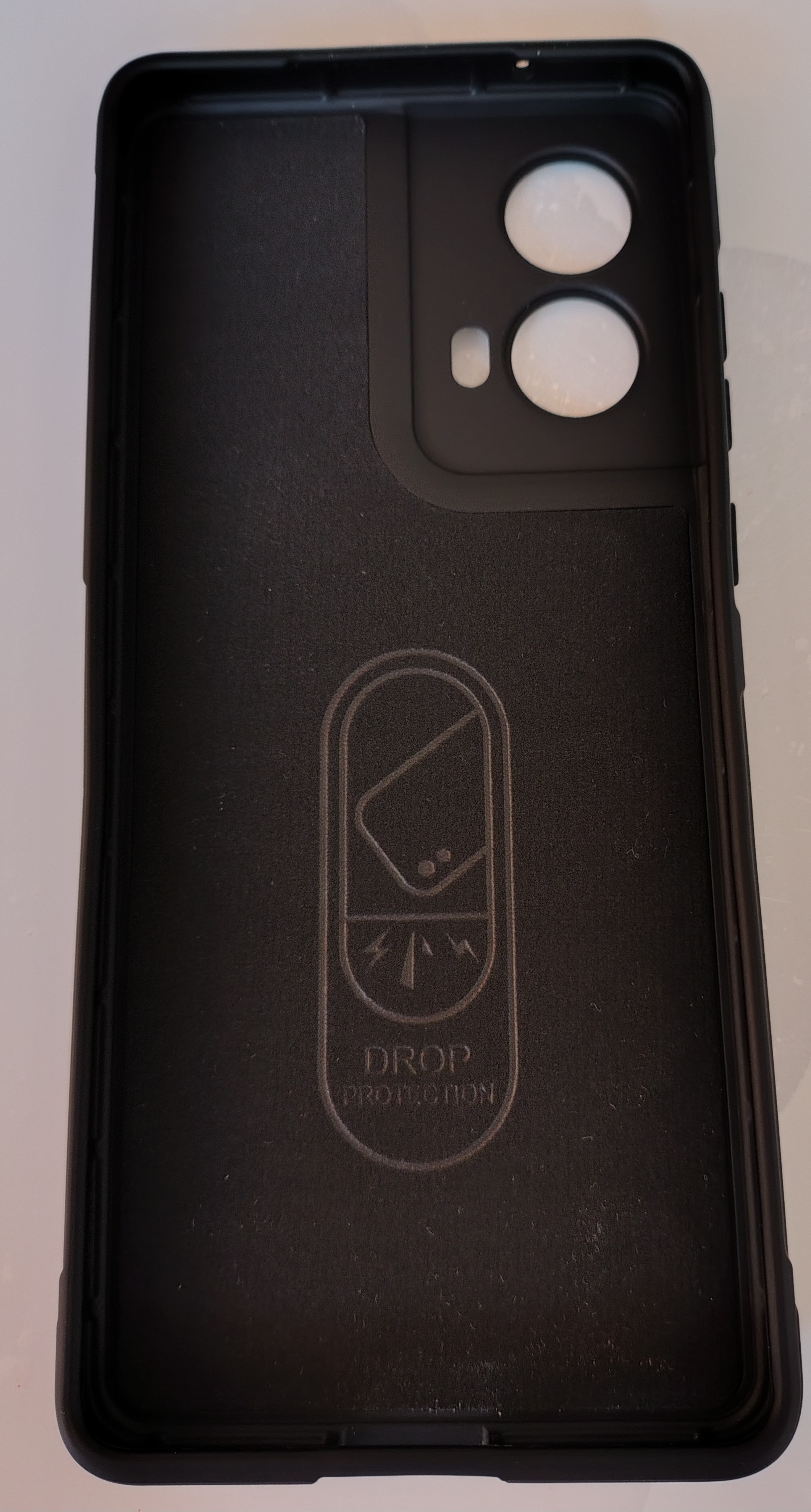 Husa telefon, pentru Motorola Moto G85 5G De inalta calitate subtire si usoara periata confortabila TPU Soft Feel, Carbon Fiber Negru