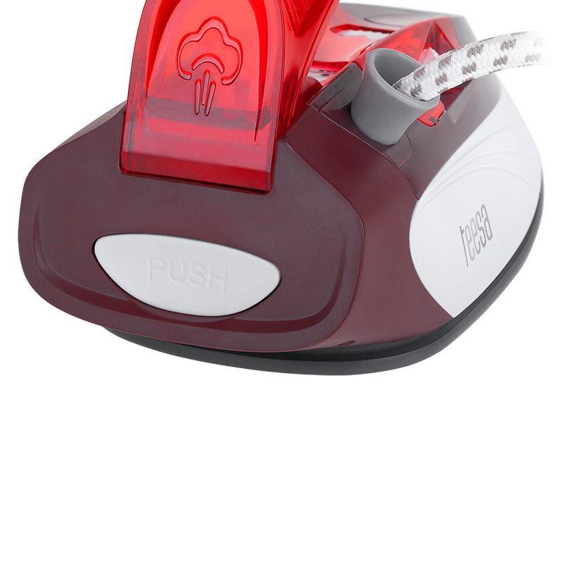 Fier de călcat Teesa Slide Travel 1100W, abur vertical, talpă ceramică, set complet