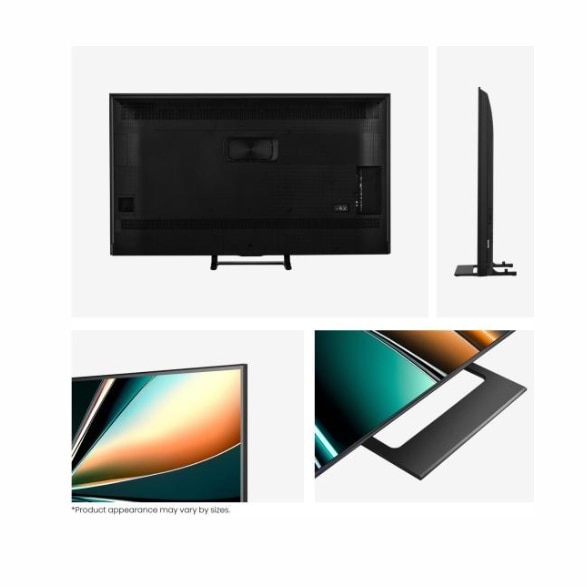 Televizor Hisense 50" U7Q, 4K Ultra HD 3840x2160, ULED, FALD, Quantum Dot, 144Hz, IPS, HDR 10+, HLG, Dolby Vision IQ, Dolby Atmos, Smart TV, WiFi 5GHz, WiFi Direct, BT, Anyview Cast, 4xHDMI, 2xUSB, LAN, CI+, DVB-T2/C/S2, Negru 50U7Q