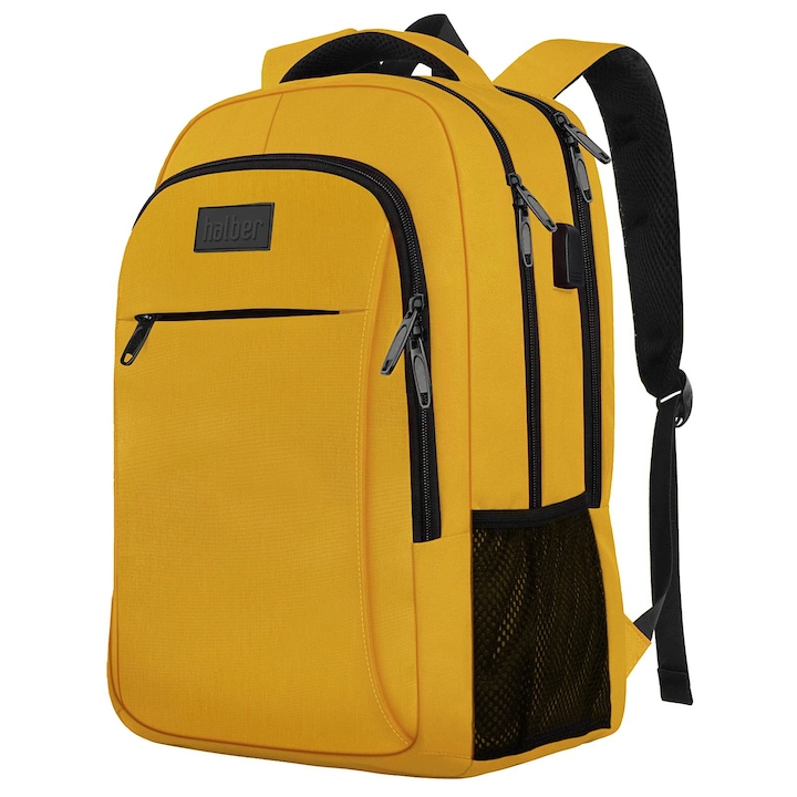 Rucsac Laptop, halber, Pro, Style & Storage, 15.6", Auriu