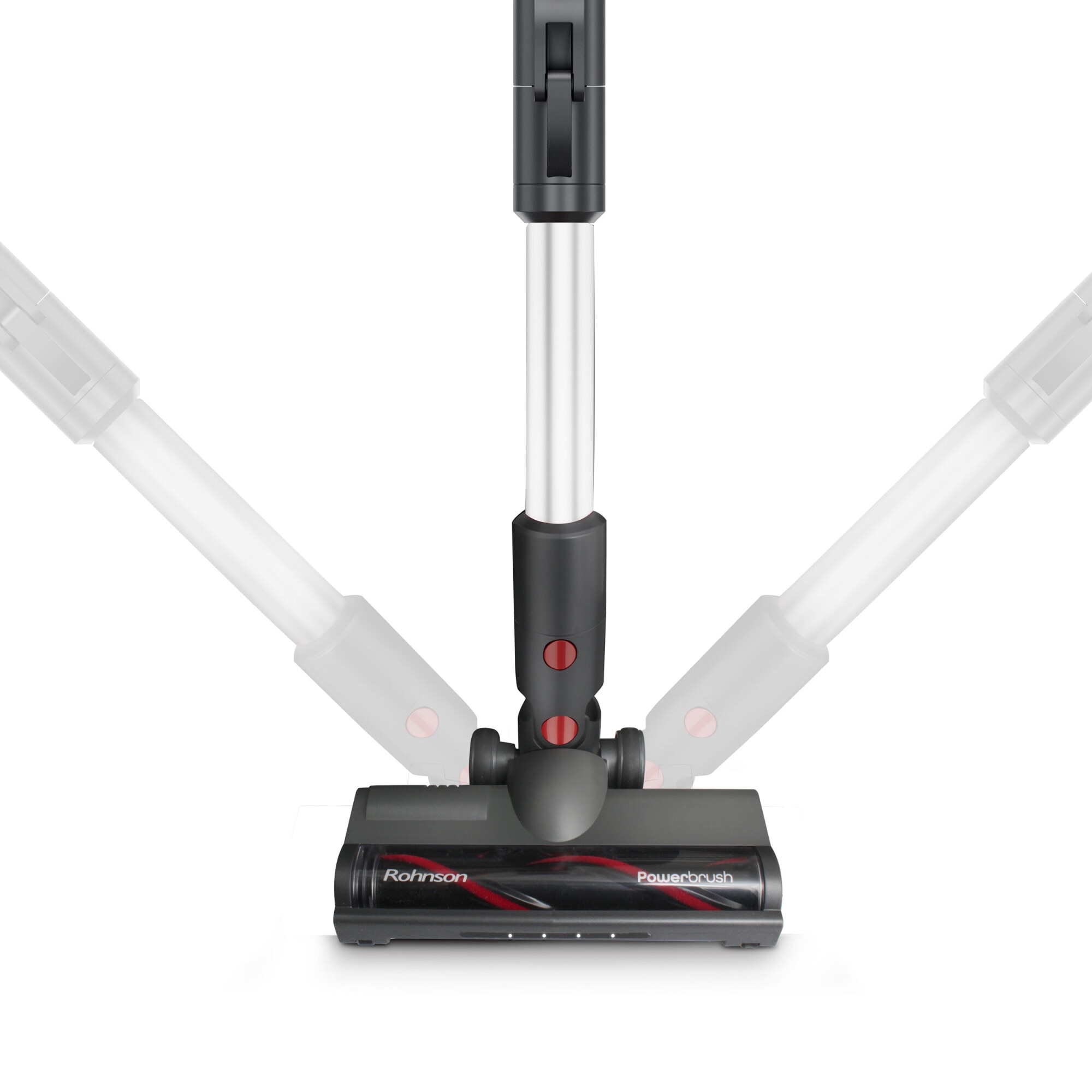 Aspirator vertical 2 in 1, Rohnson Mamba X Sense M15, 465 W, 28.8 V, 3000 mAh, cyclone, 35 kPa, autonomie 70 min