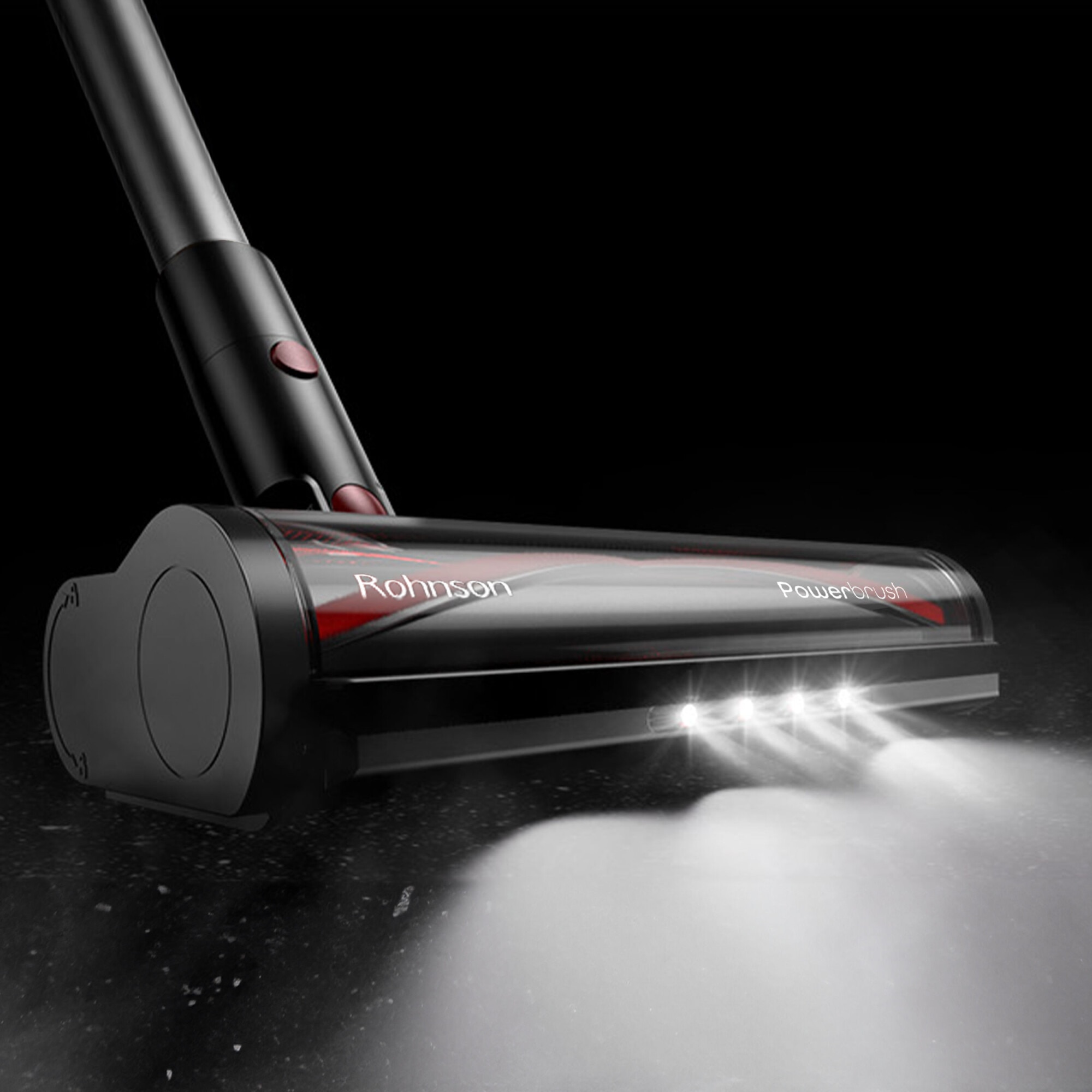 Aspirator vertical 2 in 1, Rohnson Mamba X Sense M15, 465 W, 28.8 V, 3000 mAh, cyclone, 35 kPa, autonomie 70 min