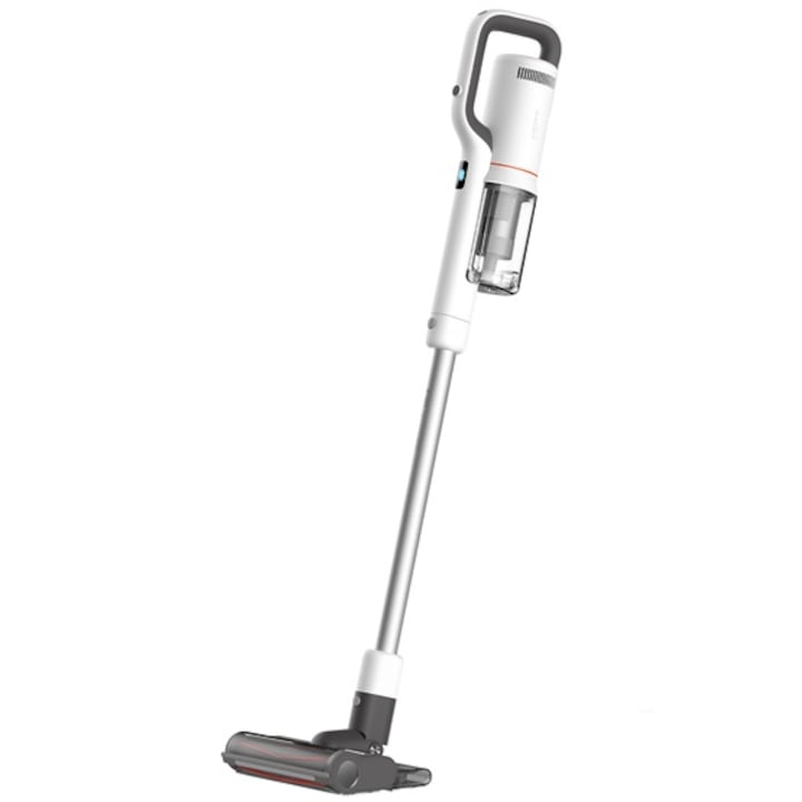 Aspirator vertical ROIDMI X30 Power (Pro), Fara Fir, Putere de Aspirare 150W, Capacitate 0.55L, Control SMART prin Aplicatie, incarcare Wireless, Alb