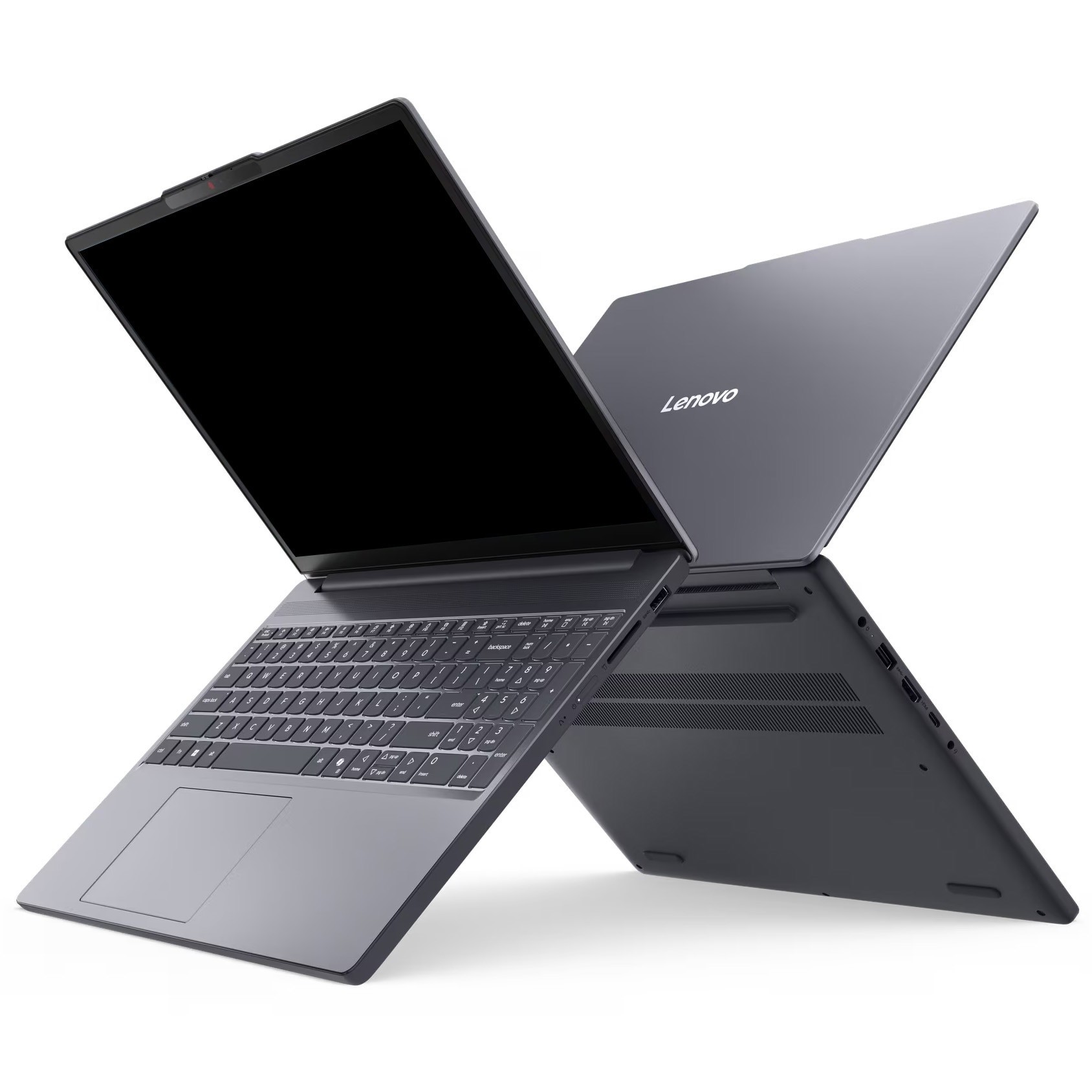 Laptop Lenovo IdeaPad Slim 3 15AHP10 cu procesor AMD Ryzen™ 7 8840HS pana la 5.1GHz, 15.3" WUXGA, IPS, 16GB DDR5 RAM, 512GB SSD, AMD Radeon™ 780M, No OS, Luna Grey, Aluminiu