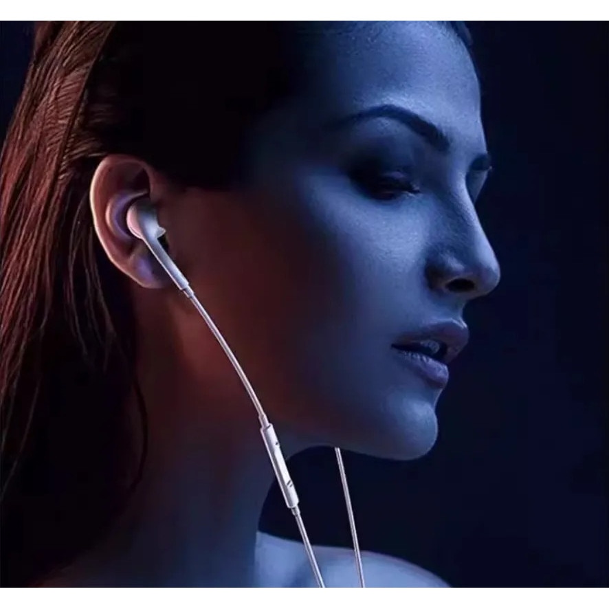 Casti In-Ear cu Microfon si Control Integrat, Conector Type-C, 1.3m – Sunet Hi-Fi, Compatibile Android & Huawei