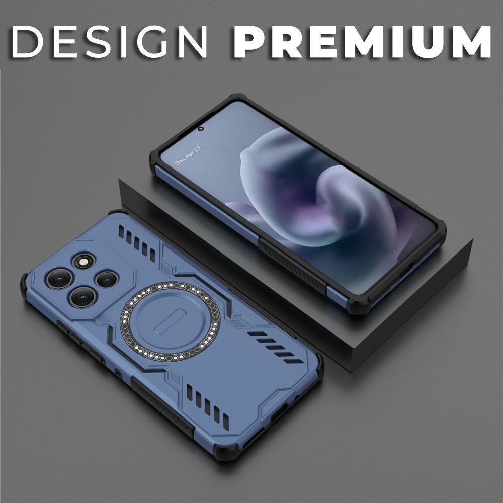 Husa pentru Motorola Moto G86 Power ArmorMag, Magsafe, Antisoc, Calitate Premium, Protectie Superioara, DaDen, Albastru