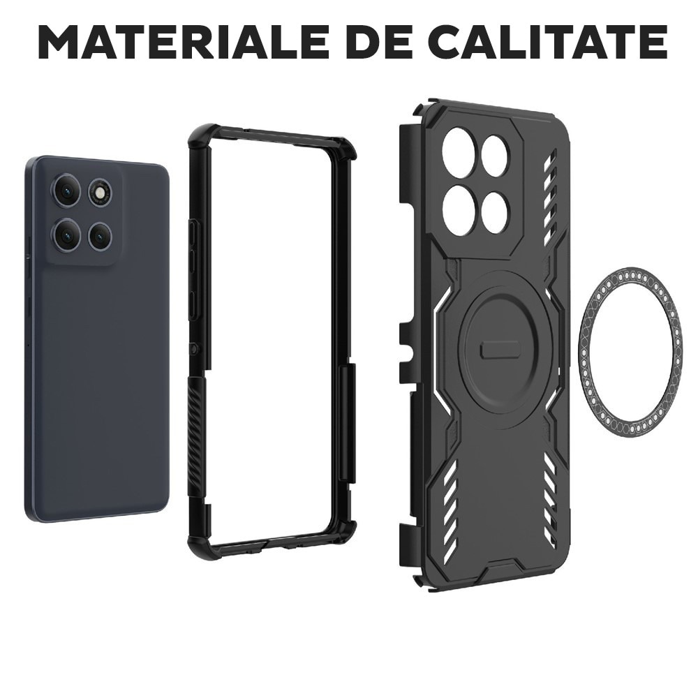 Husa pentru Motorola Moto G86 Power ArmorMag, Magsafe, Antisoc, Calitate Premium, Protectie Superioara, DaDen, Albastru