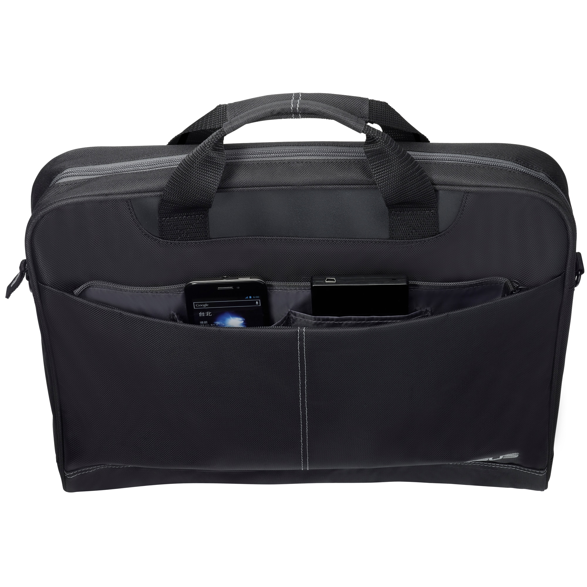 Geanta laptop ASUS Nereus, 15.6", Negru + Mouse optic UT280, USB, Negru