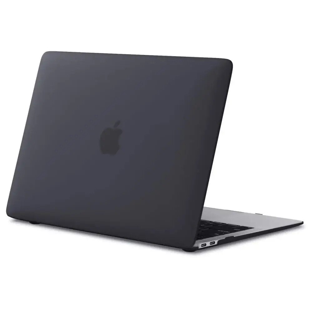 Carcasa Laptop Tech-protect Smartshell Compatibila Cu Macbook Air 13 Inch 2018-2020, Negru Matte