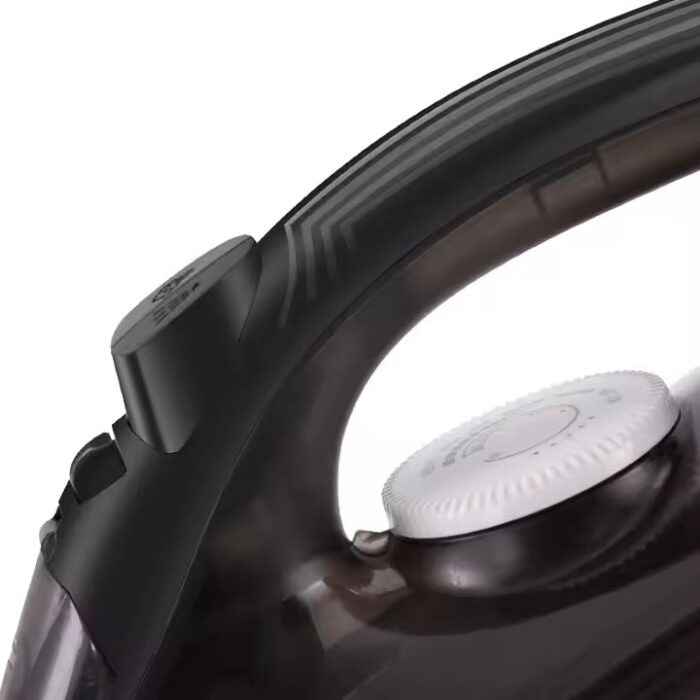 Fier de Calcat Electric cu Abur, 1400W, Talpa Ceramica Antiaderenta, 5 Trepte de Temperatura, Rezervor 240ml, Cablu Rotativ 360°, Design Compact