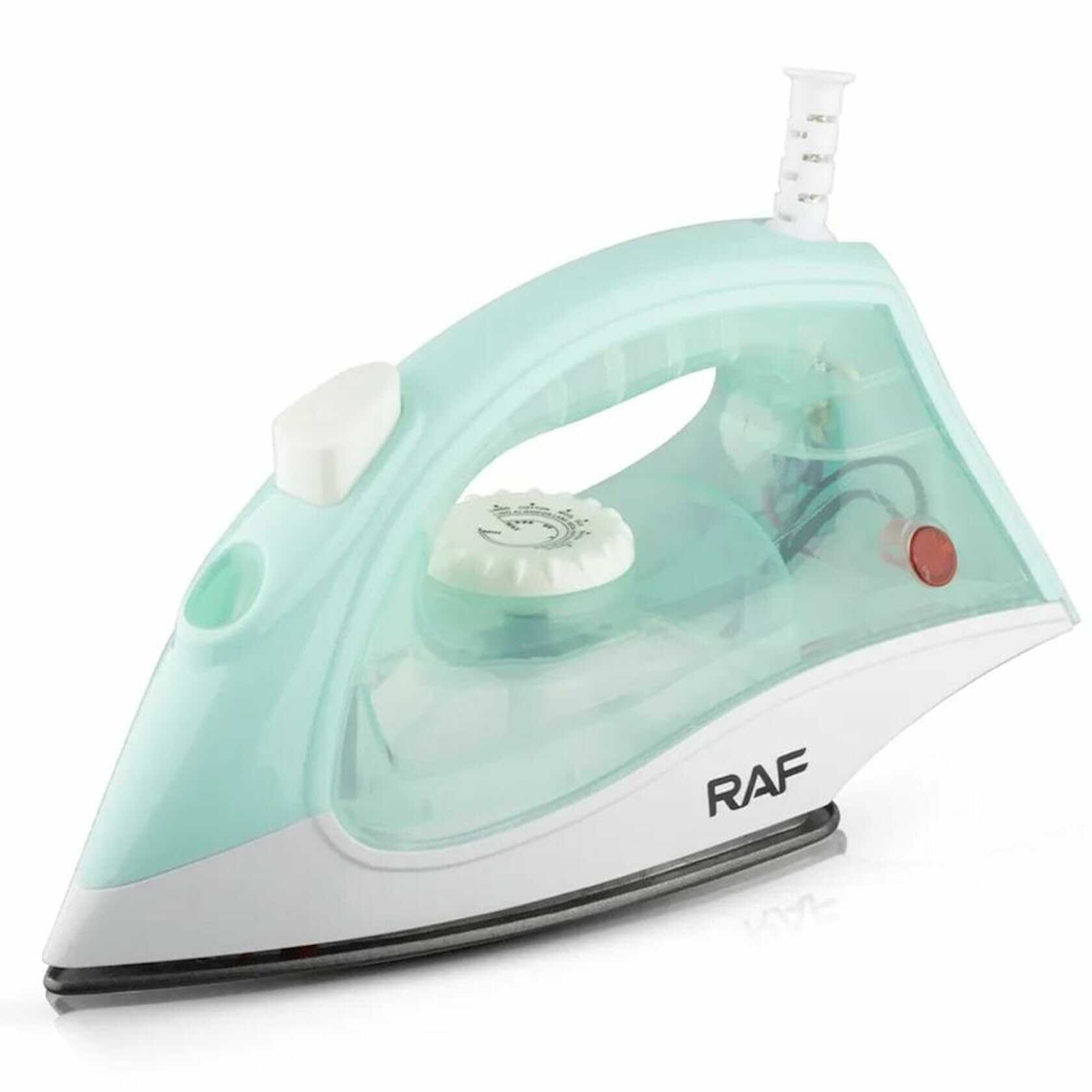 Fier de călcat cu aburi Raf R.1106B, design compact, verde mentă, 1800 W