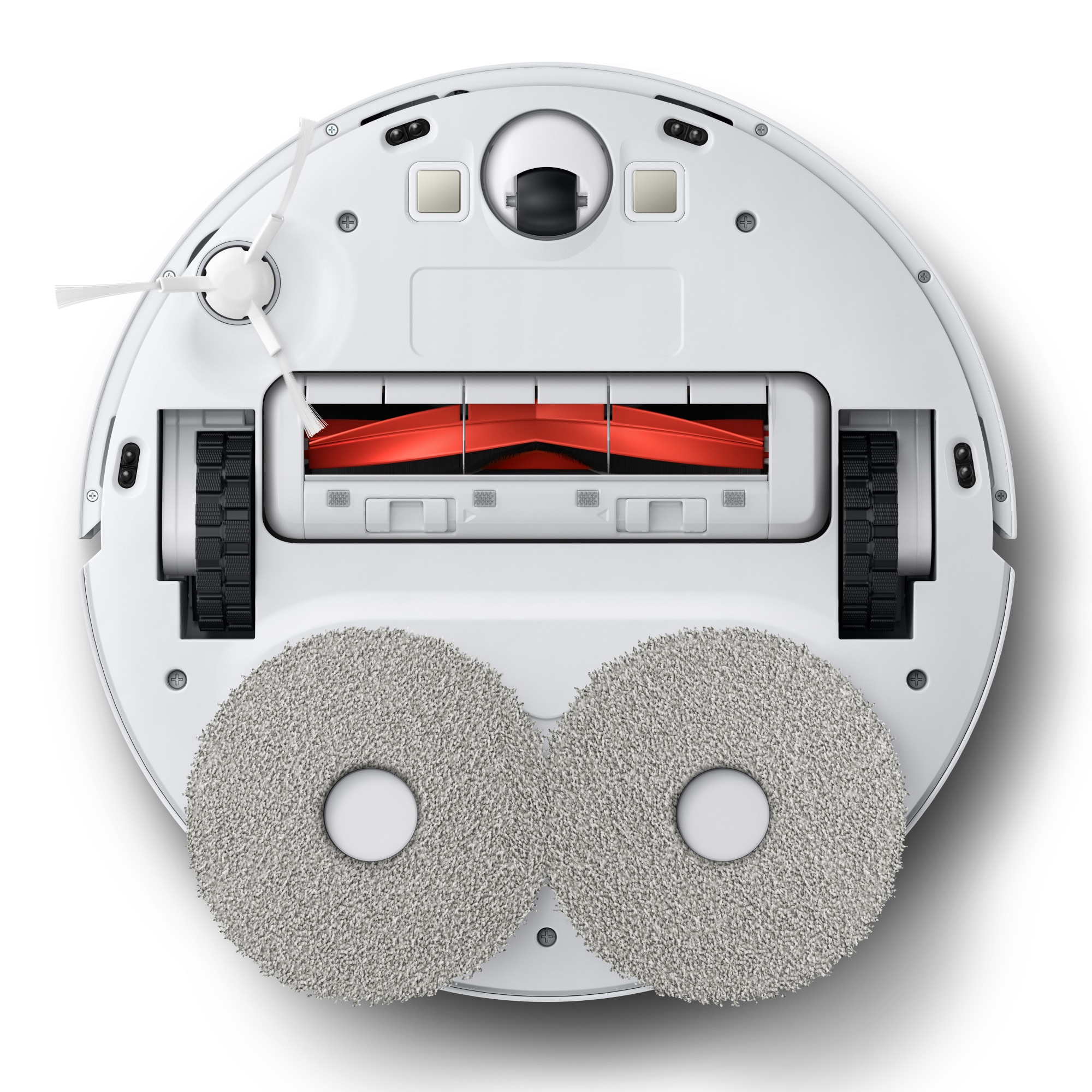 Robot de aspirare Xiaomi S10+, Wi-Fi, aspirare&spalare simultana, 55 W, autonomie 120 min, 4800mAh, putere aspirare 4000 Pa, recipient praf 450ml, recipient apa 200ml, senzor covoare, alb