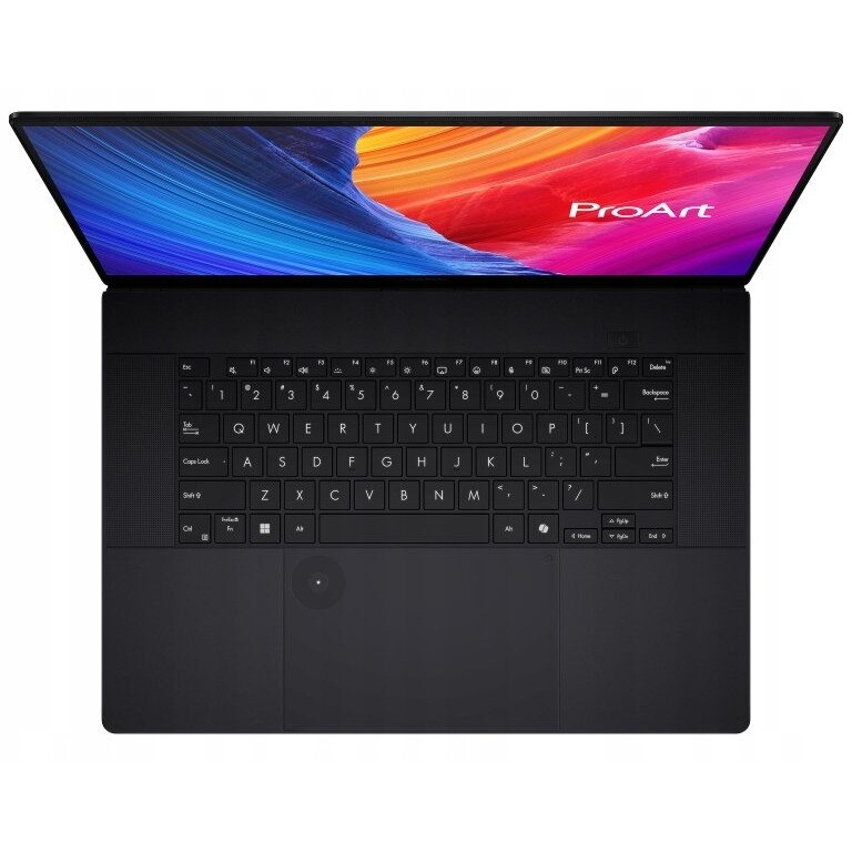 Laptop ASUS ProArt P16, 16" 3K Touchscreen, AMD Ryzen™ AI 9 HX 370 pana la 5.1 GHz, 64 GB RAM LPDDR5x, 2 TB SSD, NVIDIA® GeForce® RTX 5070 8 GB, Windows 11 Pro, Nano Black 2 TB