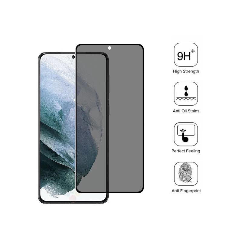 Folie Protectie Privacy Sticla securizata Mkpshield, compatibila Xiaomi Redmi note 12 Pro Plus, Full Glue, Ultra HD
