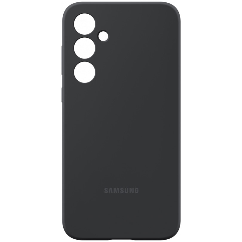 Husa de protectie Samsung Silicone Case pentru Galaxy A35 5G, Negru