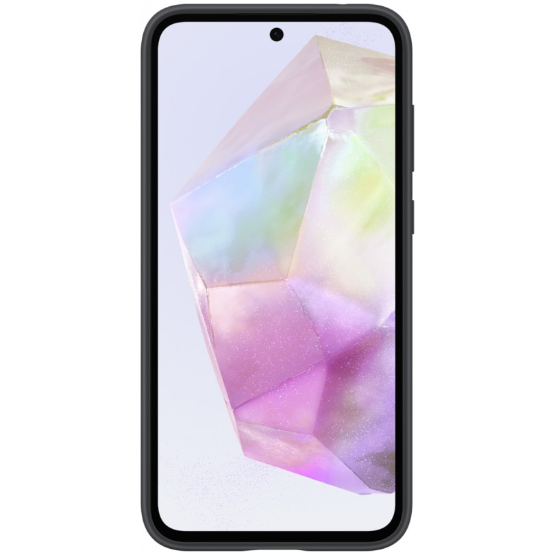 Husa de protectie Samsung Silicone Case pentru Galaxy A35 5G, Negru