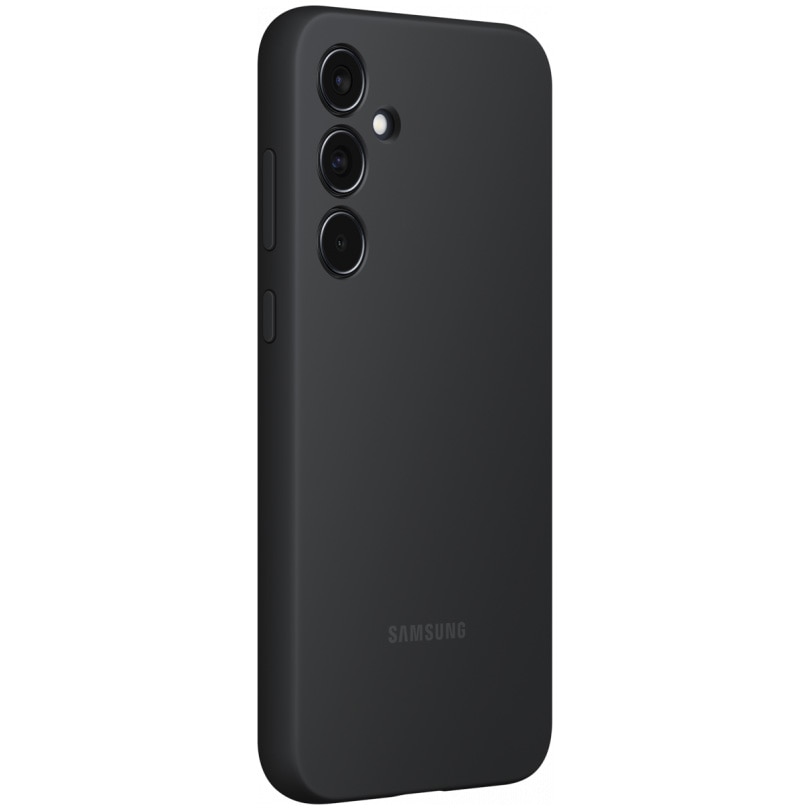 Husa de protectie Samsung Silicone Case pentru Galaxy A35 5G, Negru