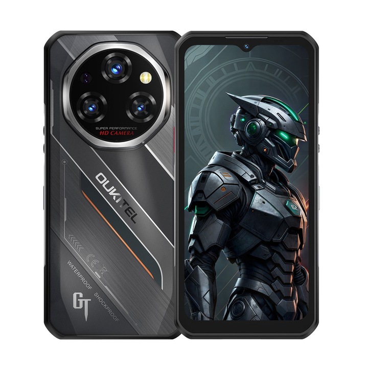 Telefon Oukitel WP62, 5G, 512GB, 12GB, Negru
